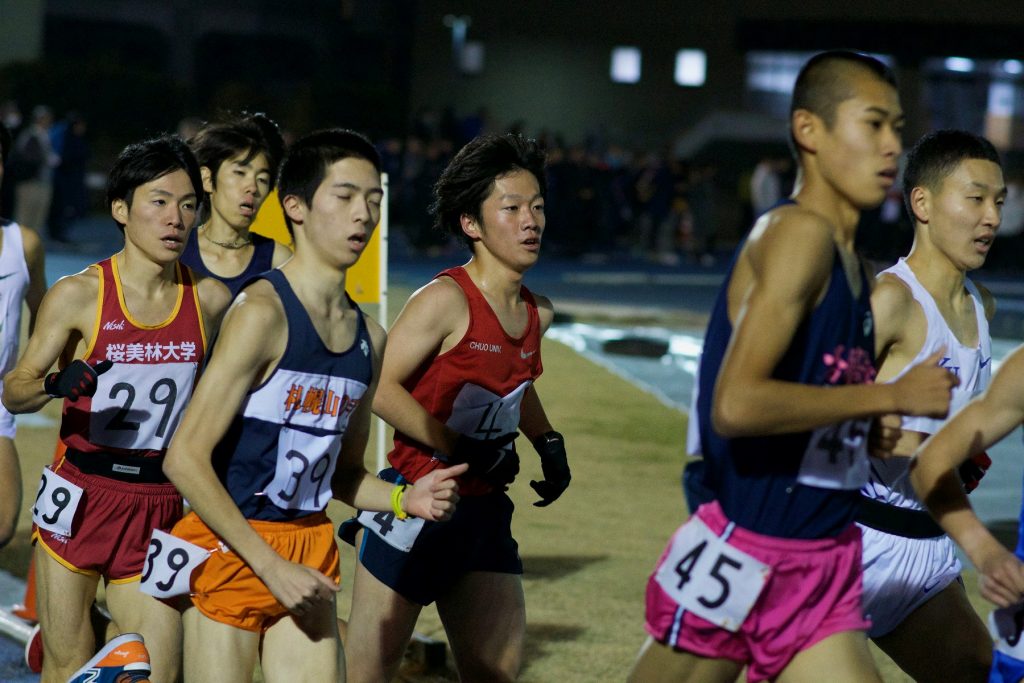 2018-12-02 日体大記録会 5000m 35組 00:14:35.72